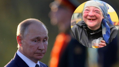 Рязанцы начали оставлять монеты у гриба-художника на набережной